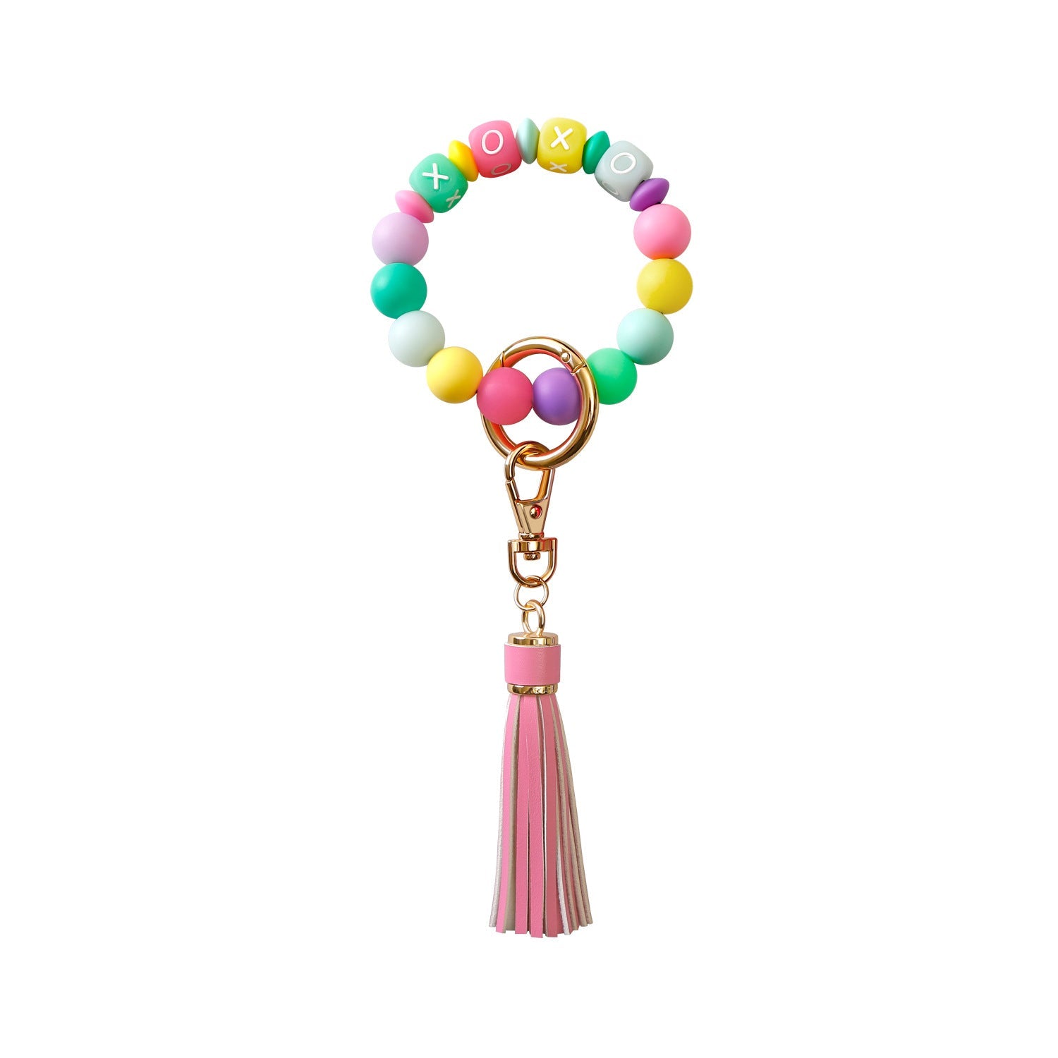 Venta al por mayor PU Muñeca Llavero Color Luminoso